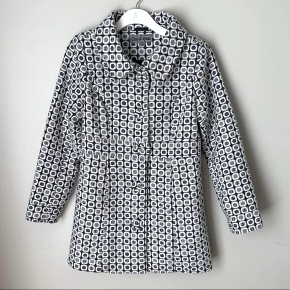Vintage Cecil Gee size M wool coat - Picture 1 of 13